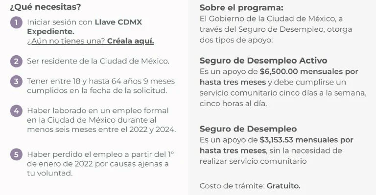 Seguro De Desempleo CDMX 2025 Requisitos Monto Y Proceso De Solicitud