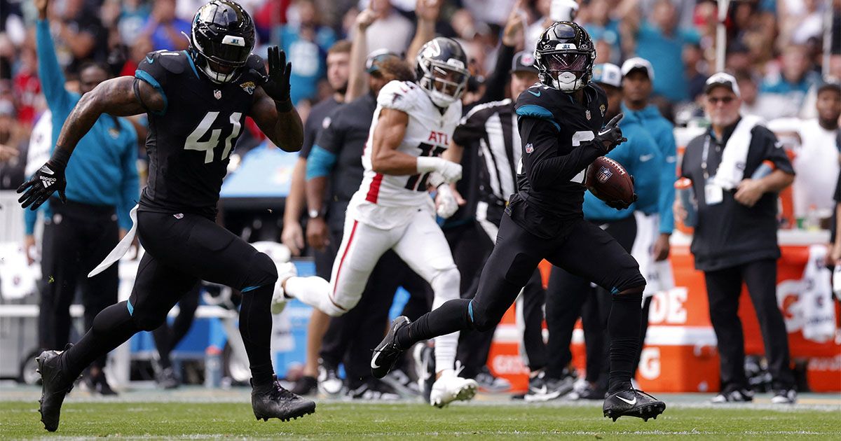 23-7. Los Jaguars vencen a los Falcons en el estadio de Wembley de Londres  - Infobae