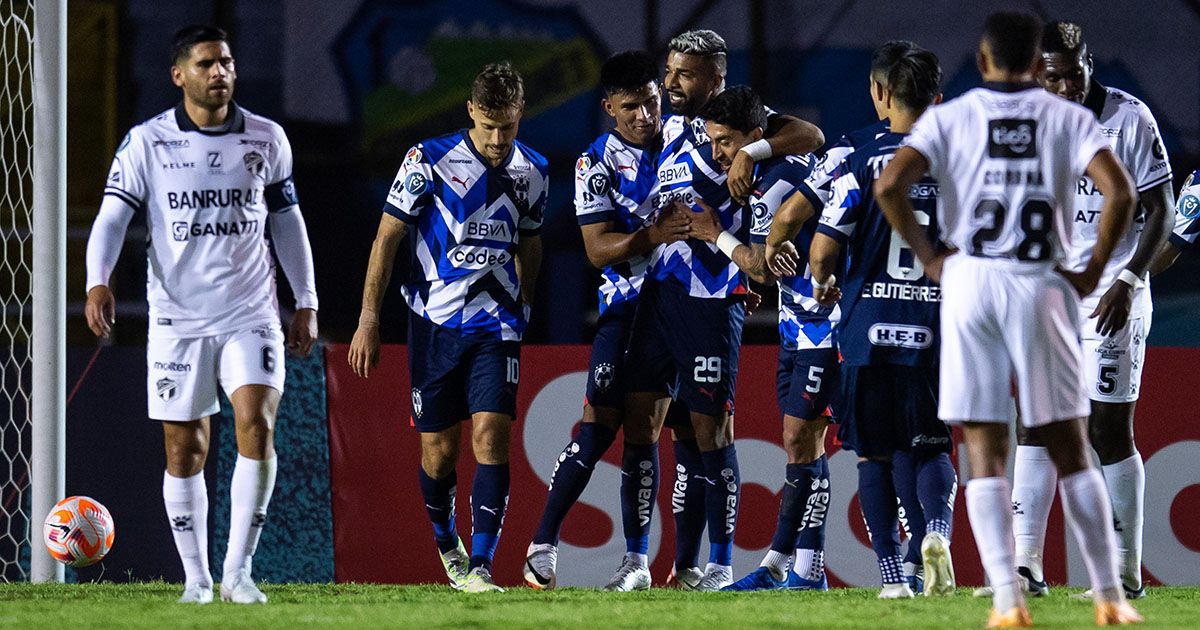 Monterrey golea al Comunicaciones de Guatemala en octavos de la Liga de