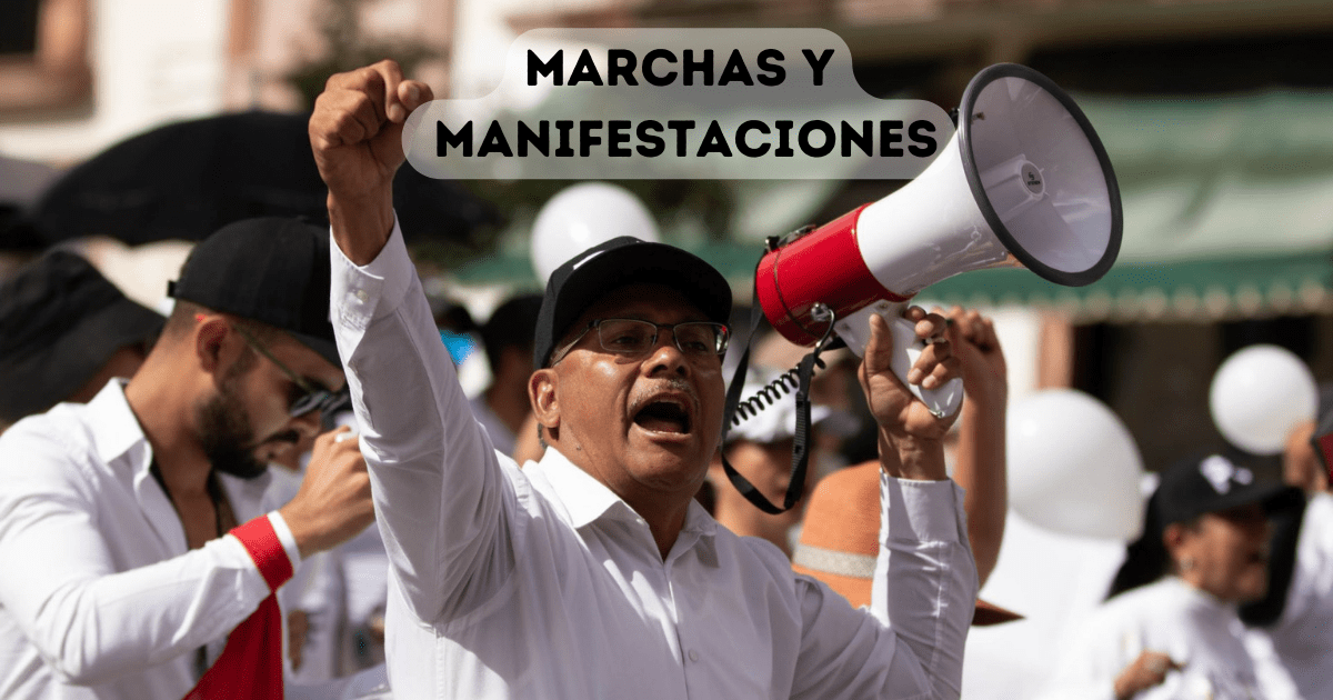 Marchas y manifestaciones en la CDMX ¿Dónde y a qué hora habrá