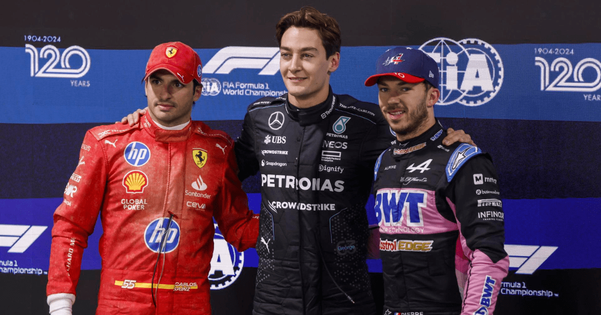 Clasificación GP Las Vegas Mercedes domina con Russell, Pérez y Alonso eliminados en Q1