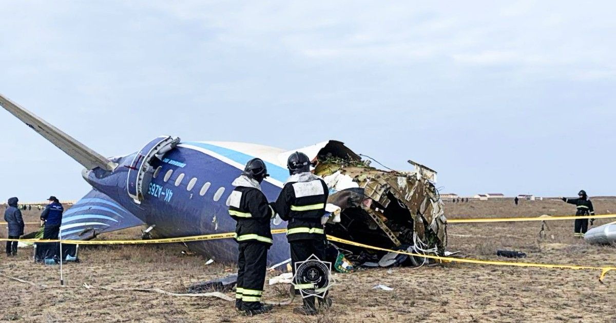 Accidente aéreo en Kazajistán