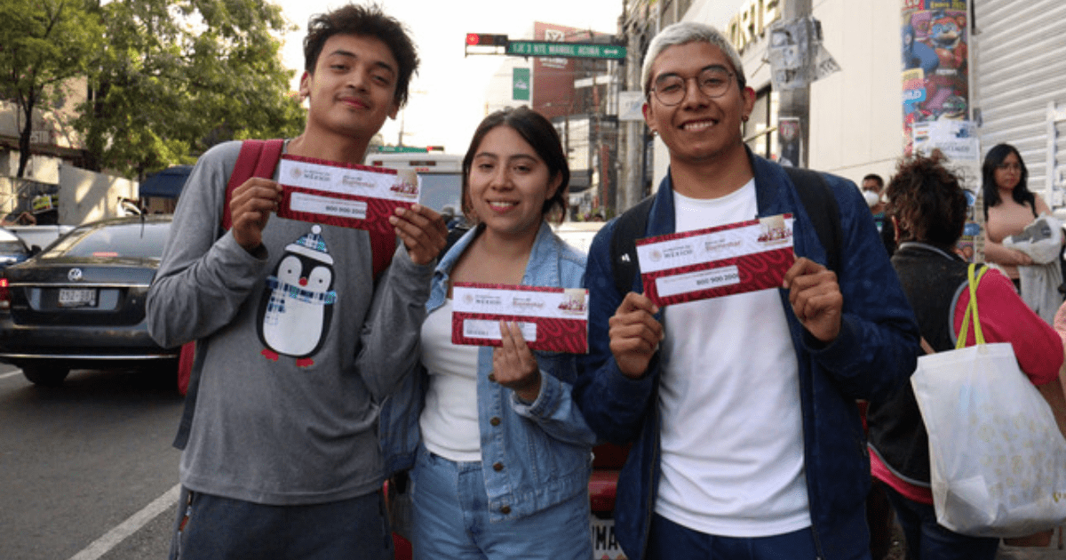 Tarjeta de la Beca Benito Juárez