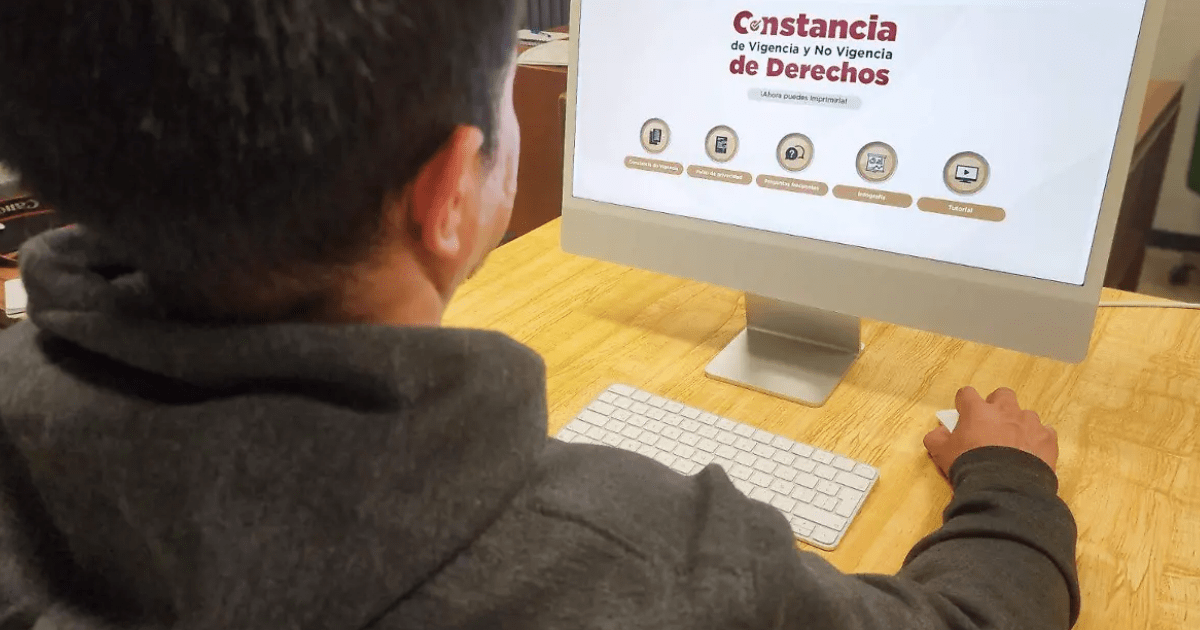 Constancia de Vigencia de Derechos del IMSS