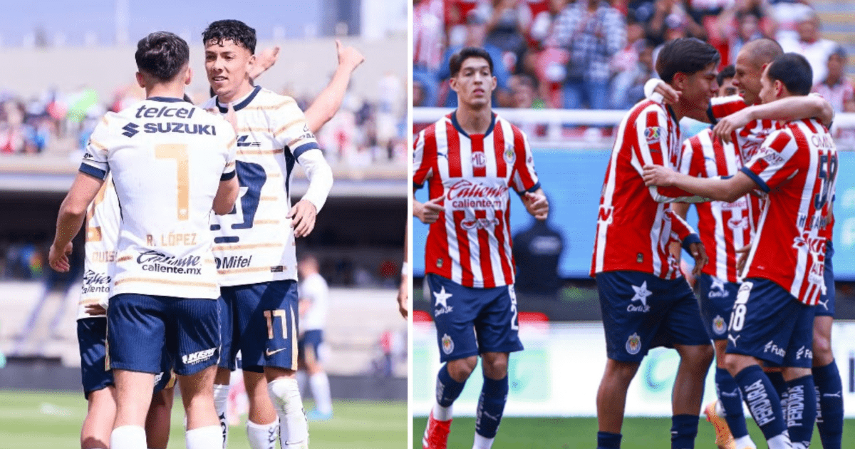 Pumas y Chivas -JORNADA 4