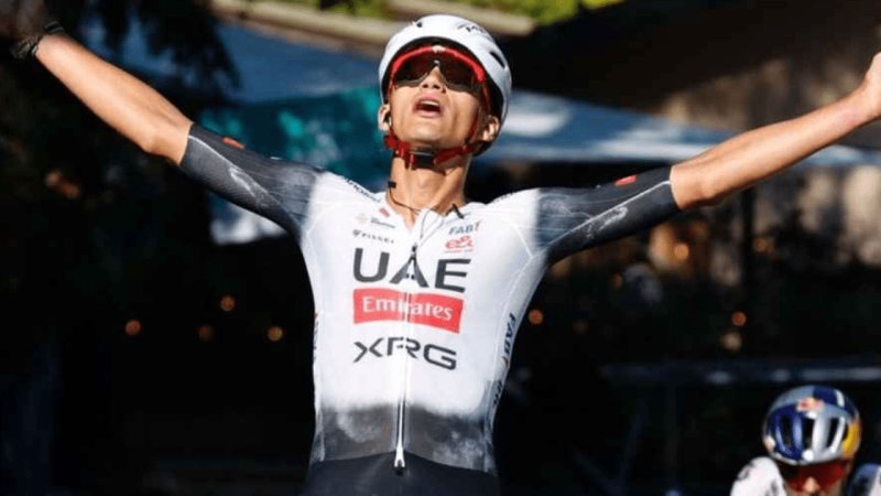 Isaac del Toro conquista el Giro de Emilia 2025