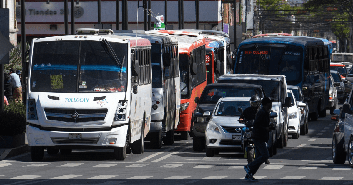 Transporte público en Edomex: