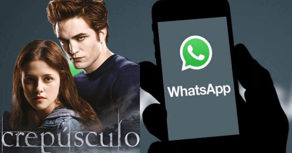 Crepúsculo en WhatsApp