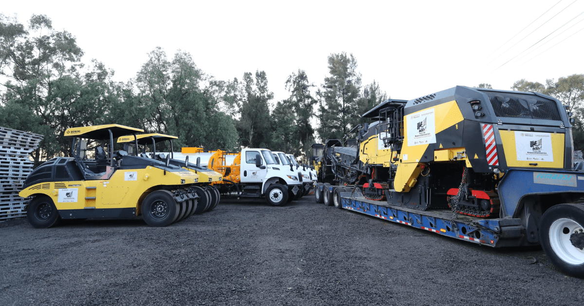 Trenes de pavimentación