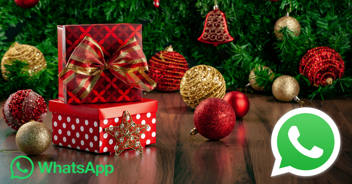 Modo Navidad en WhatsApp