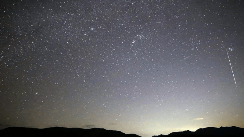 Lluvia de estrellas Úrsidas