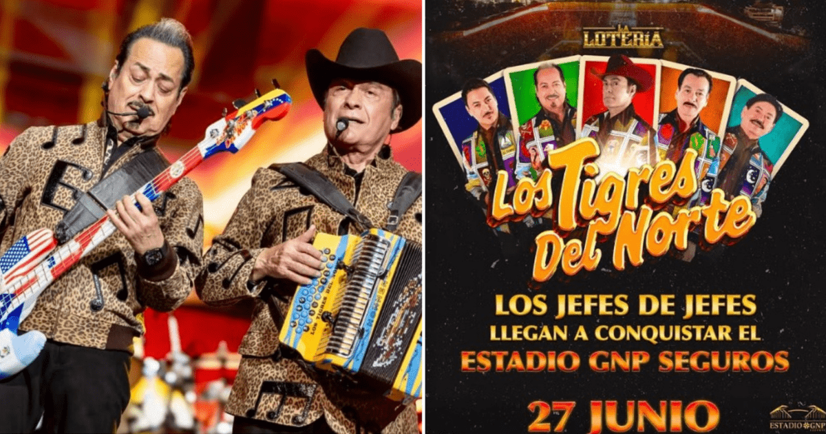 Concierto Los Tigres del Norte 2026