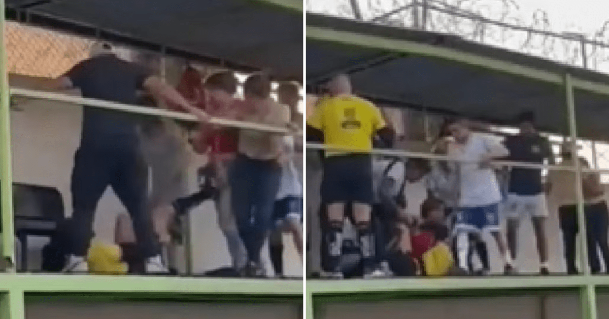 Mujeres agreden a árbitra