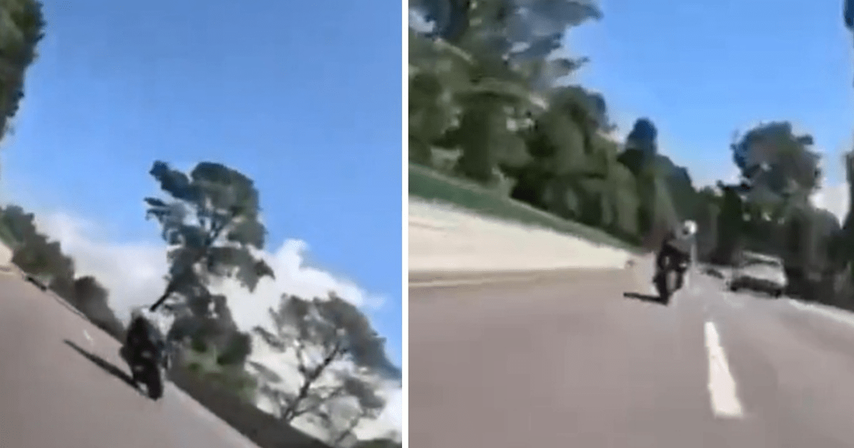 accidente de motociclista