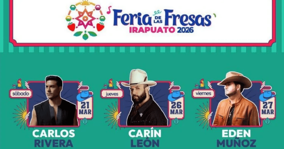 Feria de las Fresas Irapuato 2026
