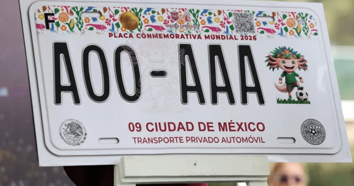 placas del Mundial 2026