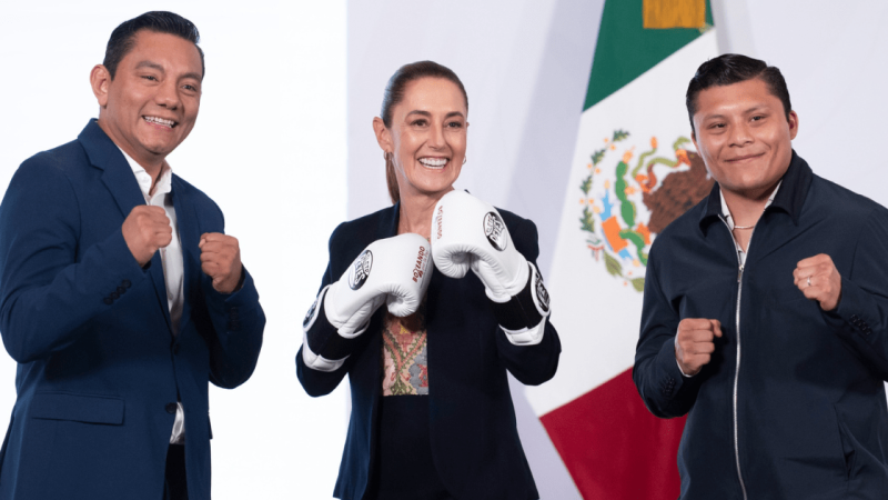Sheinbaum lanza “Boxeando por la Paz”