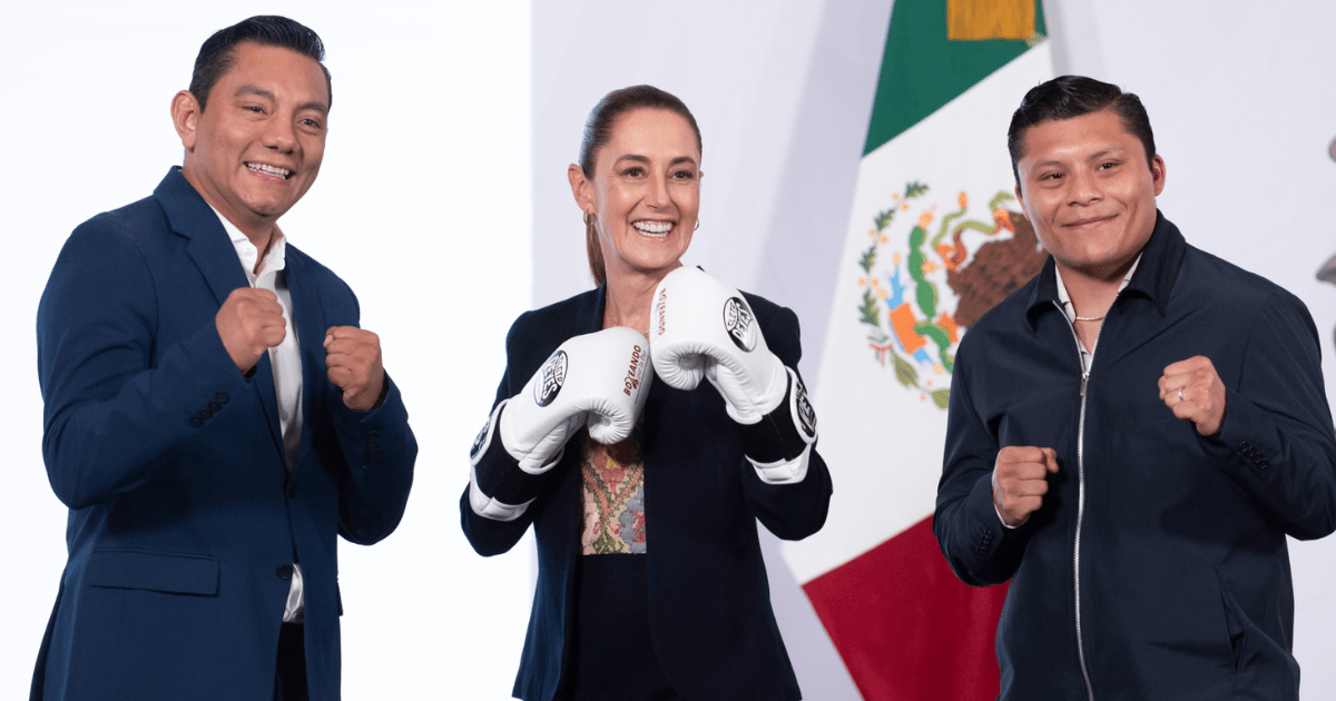 Sheinbaum lanza “Boxeando por la Paz”