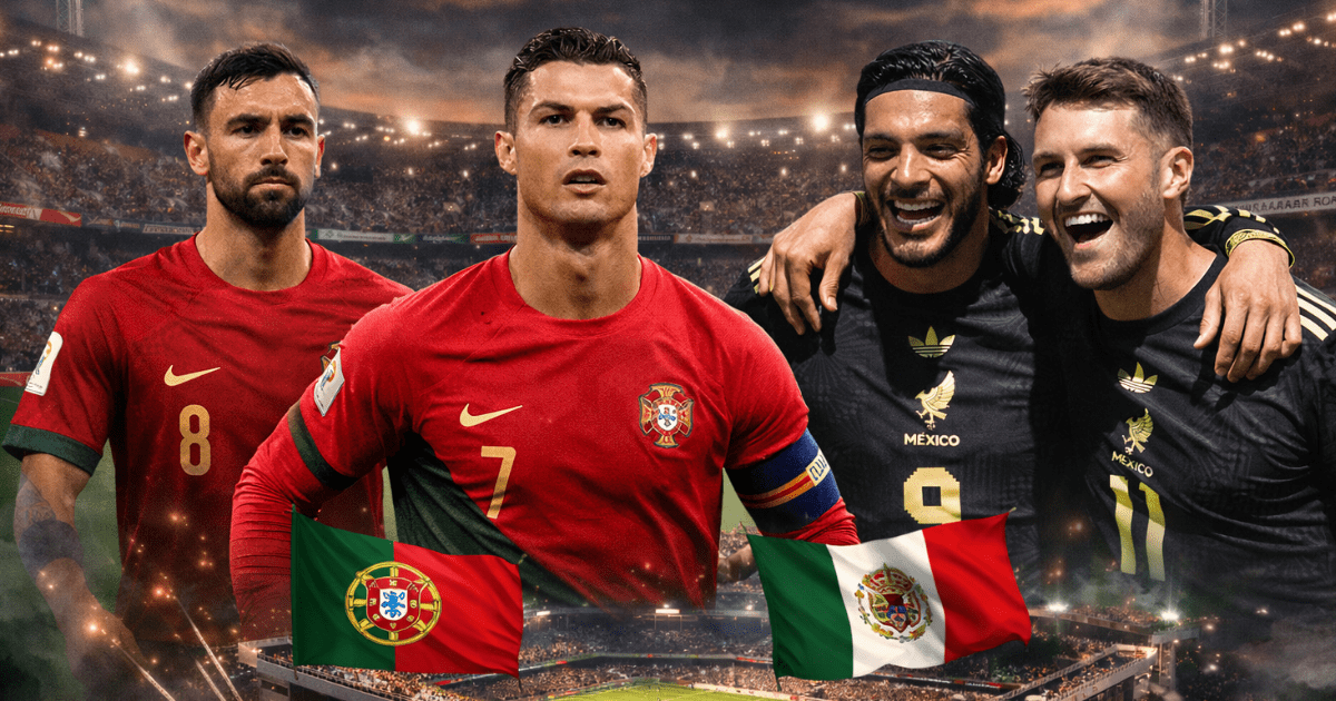 Selección Mexicana vs Portugal