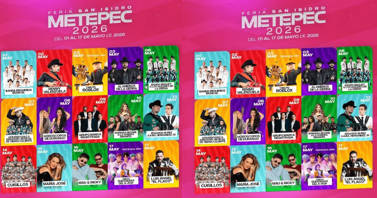 Feria San Isidro Metepec 2026