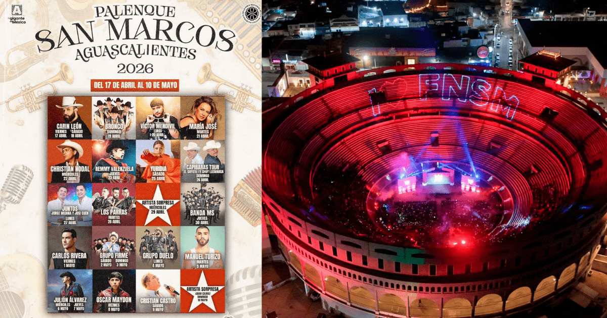 Feria Nacional de San Marcos 2026 en Aguascalientes